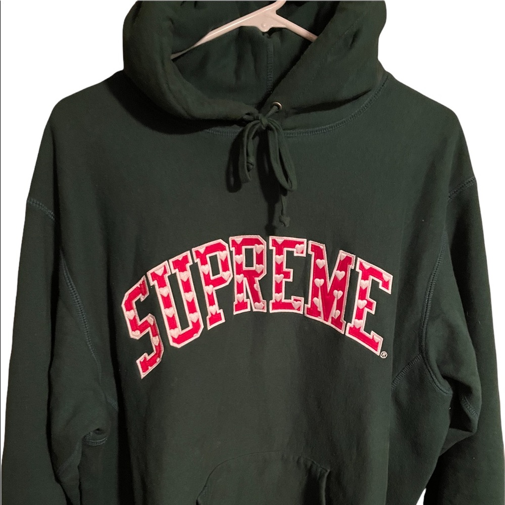 Green Supreme Hoodie